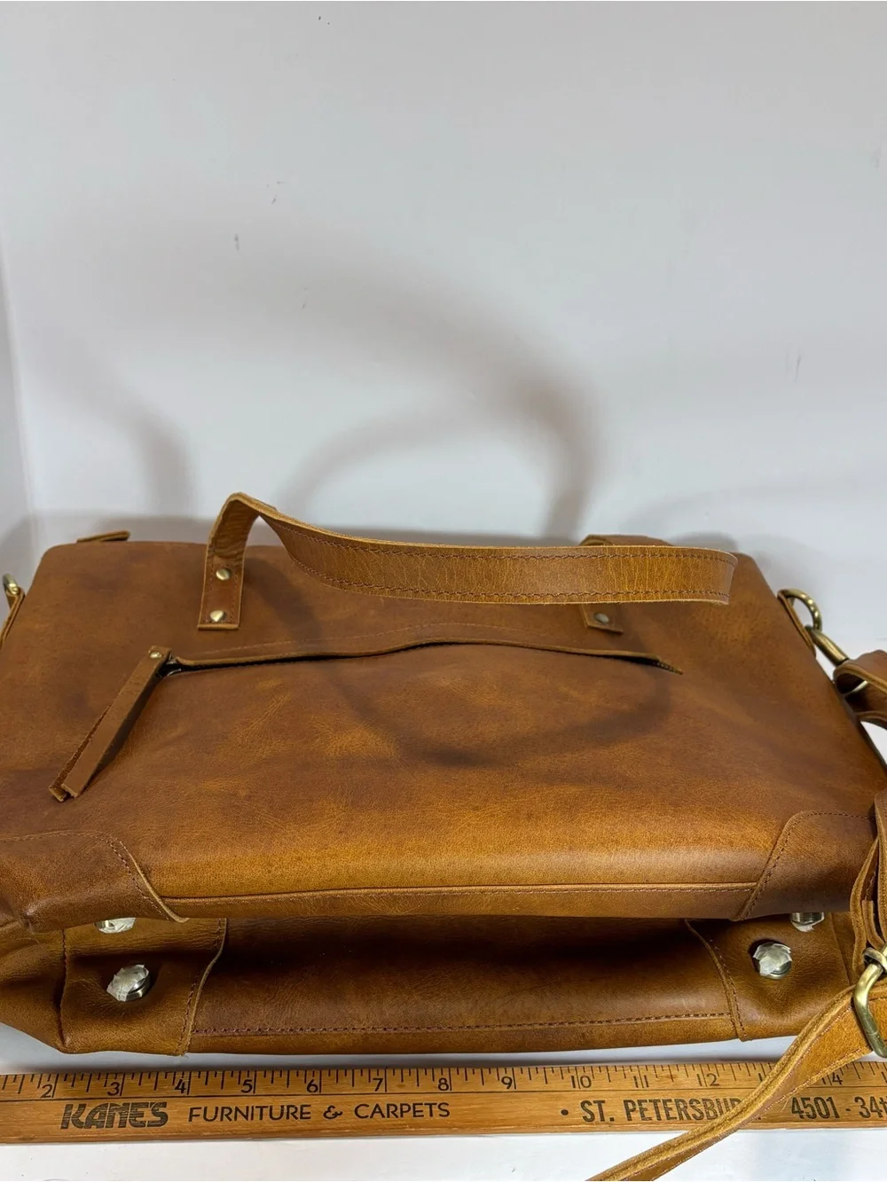 Montana Hudson tan leather